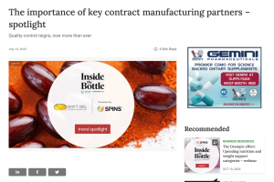 The importance of key contract manufacturing partners - spotlight